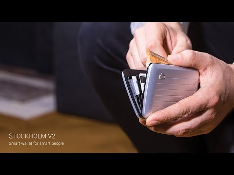 STOCKHOLM V2 Card Case Wallet (Laser Edition)