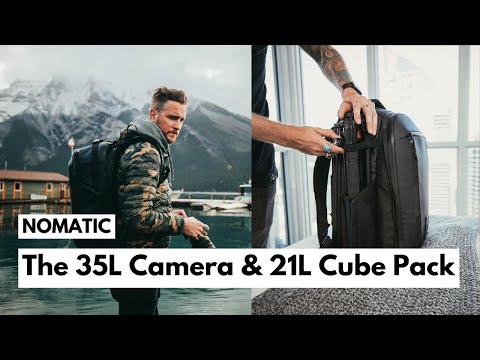 The 35L Camera & 21L Cube Pack: Peter McKinnon X NOMATIC