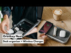 Orbitkey Nest V1 - Desk organiser + Wireless Charger