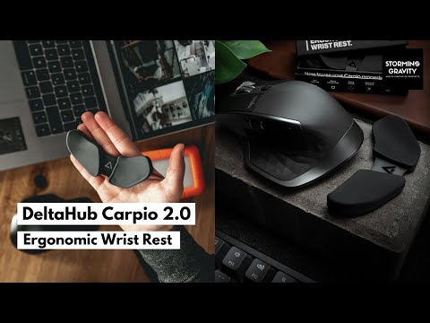 Carpio 2.0 - Truly ergonomic wrist rest