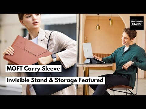 MOFT Carry Sleeve: Invisible Stand & Storage Featured
