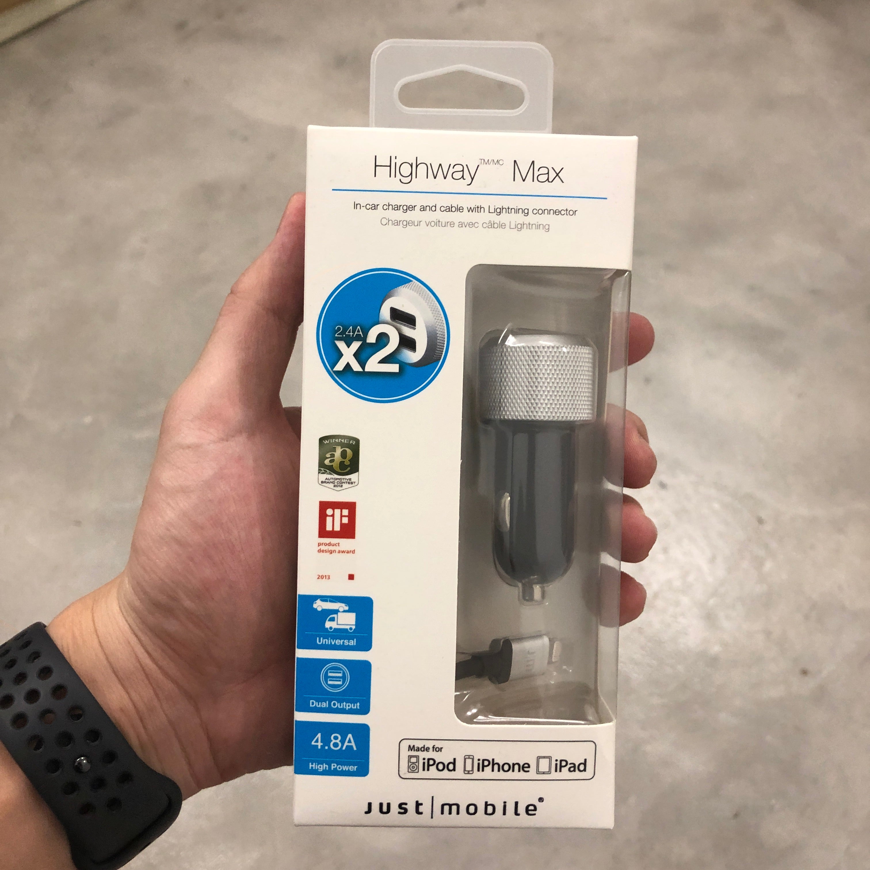 [Clearance] In Car Charger - Storming Gravity