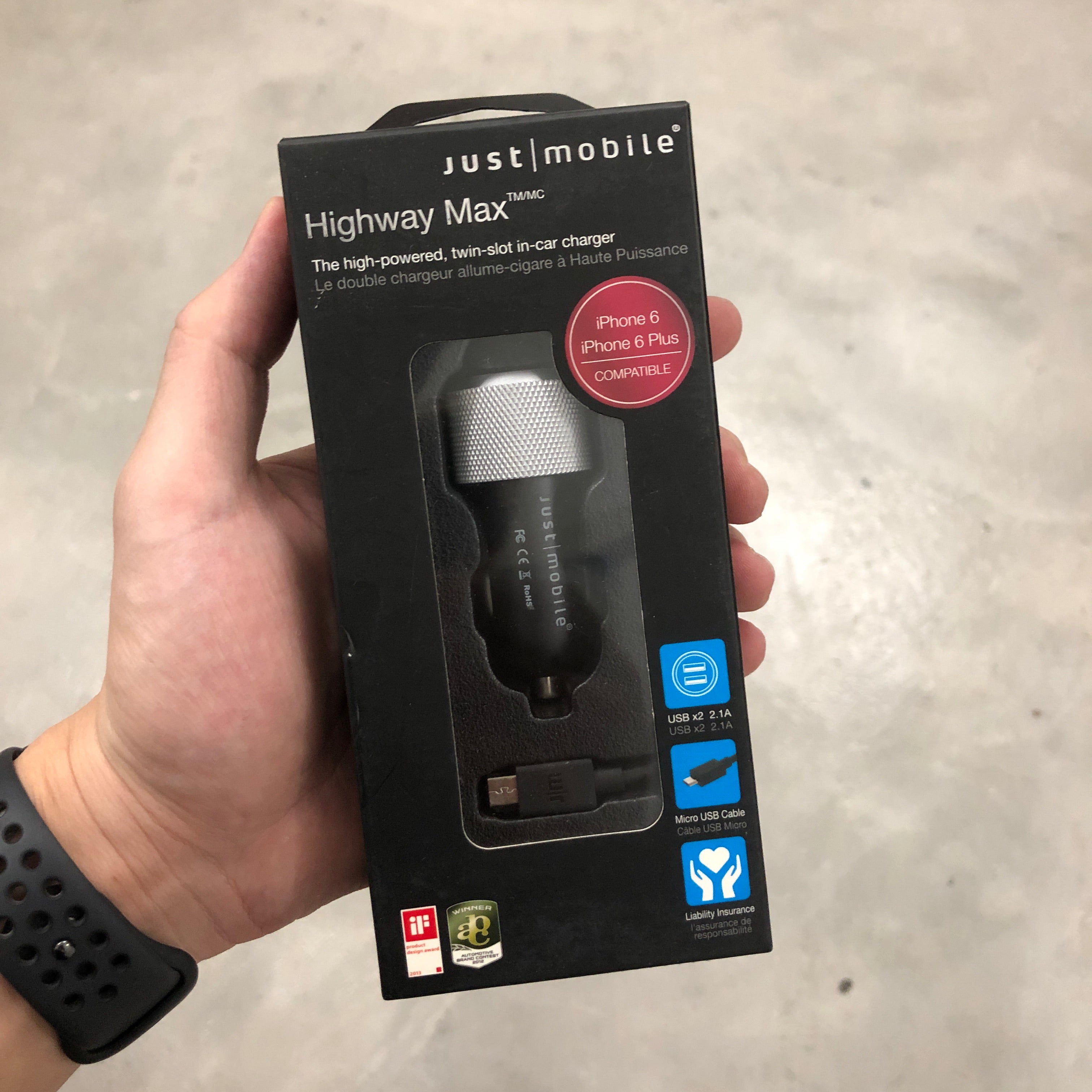 [Clearance] In Car Charger - Storming Gravity