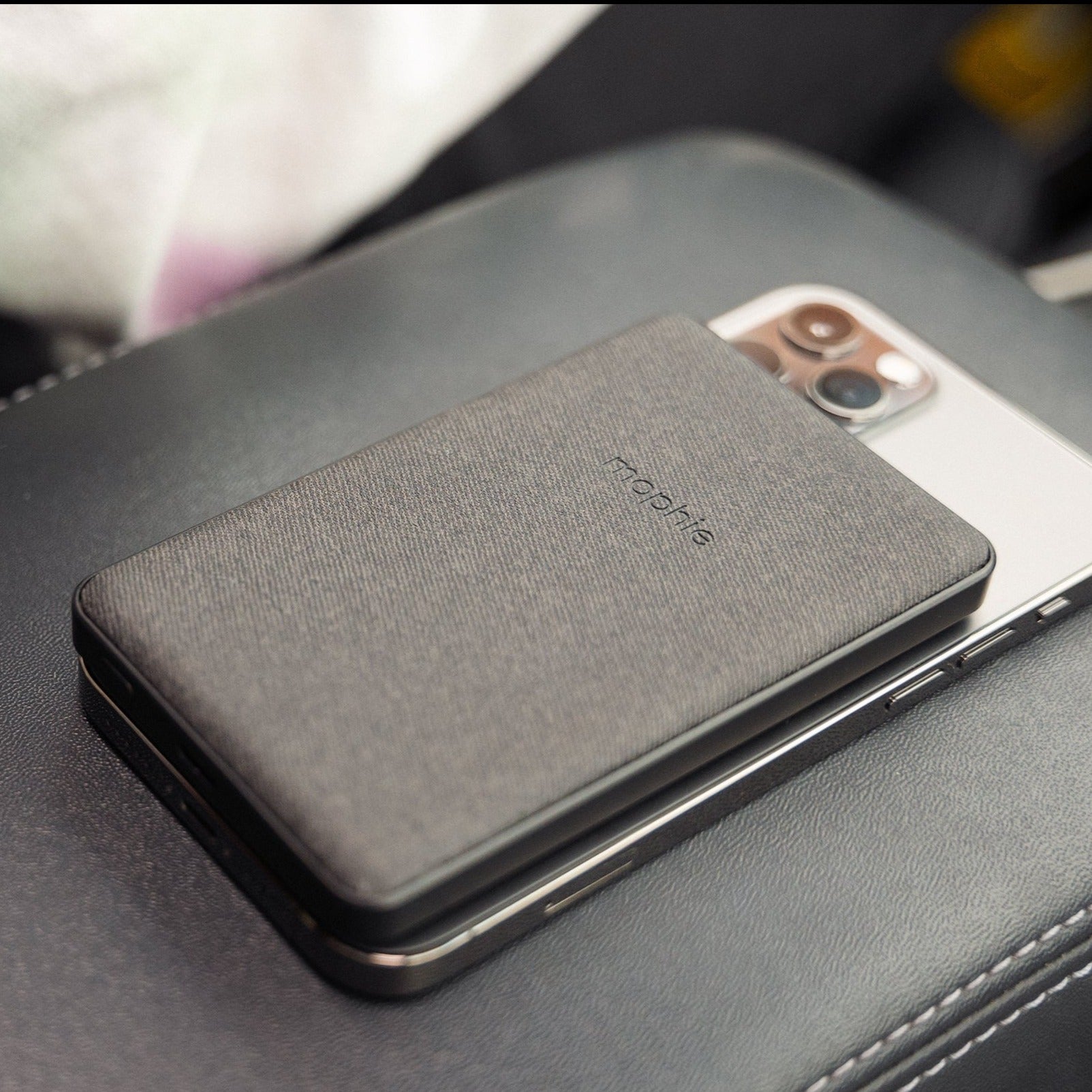 snap+ juice pack mini - Mophie (MagSafe Compatible) - Storming Gravity