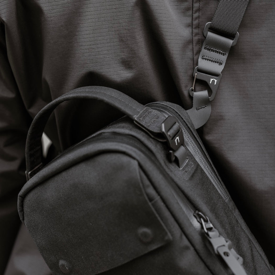 Kompak 5L Crossbody Bag - Black Ember - Storming Gravity