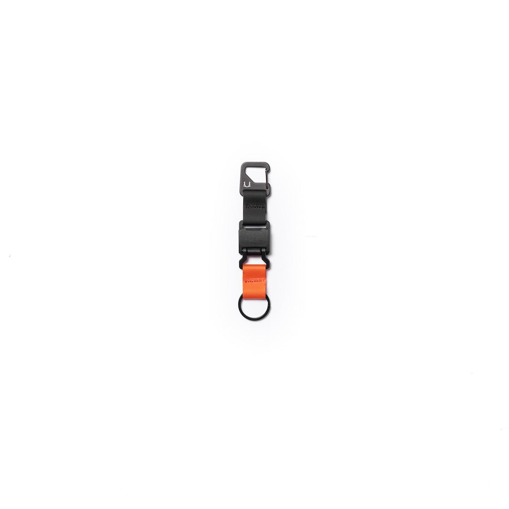 Magnetic Titanium Key-Ring - Black Ember - Storming Gravity