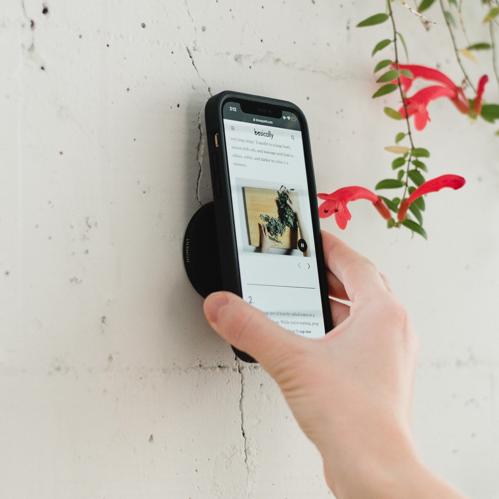 Moment Adjustable Wall Mount for MagSafe - Storming Gravity