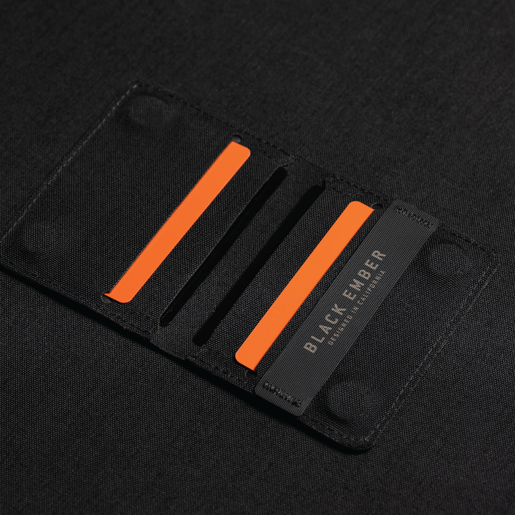 Mag-Fold Wallet - Black Ember - Storming Gravity