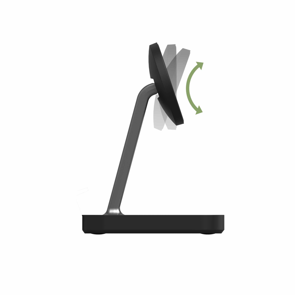 snap+ charging stand & pad - mophie - Storming Gravity