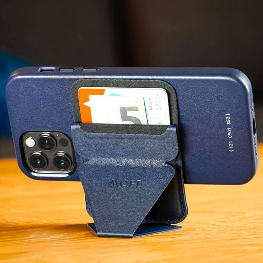 MOFT Snap-On Phone Stand & Wallet (MagSafe® Compatible) - Storming Gravity