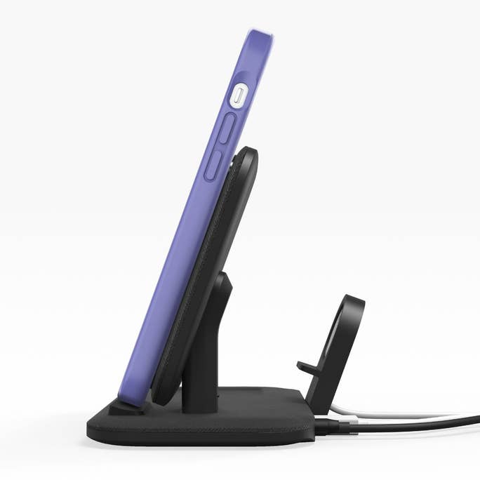 Mophie Wireless Charging Stand+ Black-UK (2 in1 BYO) - Storming Gravity
