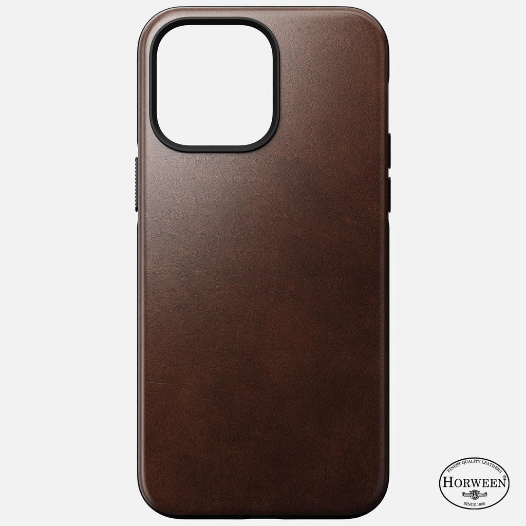 Modern Leather MagSafe Case for iPhone 14 Series (Horween Leather) - Storming Gravity