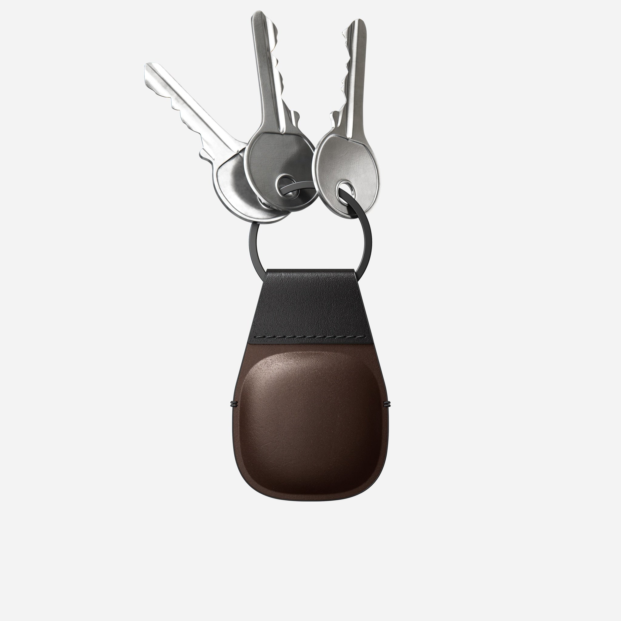 Nomad AirTag Leather Keychain - Storming Gravity