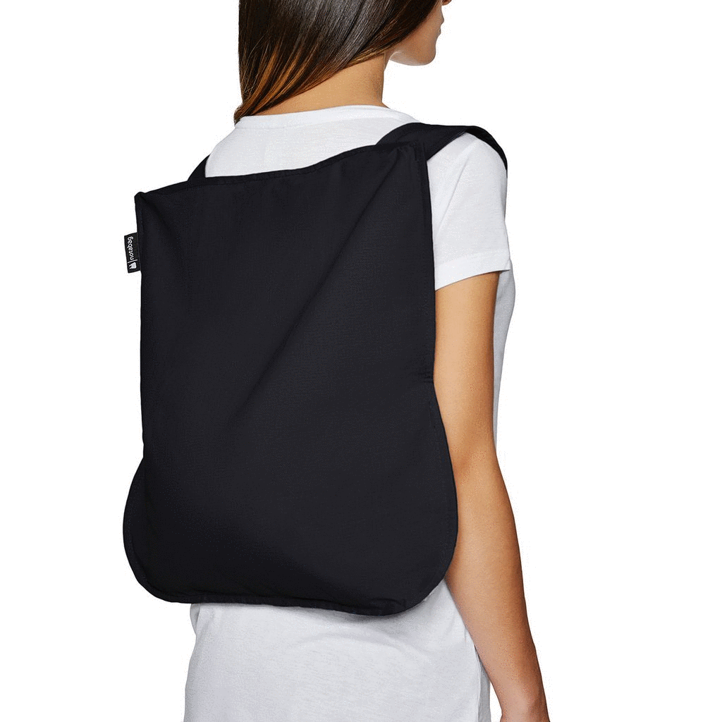 Notabag Original - Switch from Tote to Backpack in 1 second - Storming Gravity