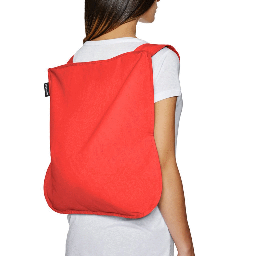 Notabag Original - Switch from Tote to Backpack in 1 second - Storming Gravity