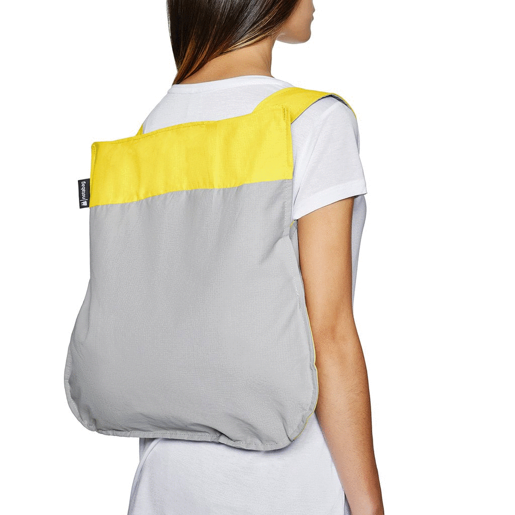 Notabag Original - Switch from Tote to Backpack in 1 second - Storming Gravity