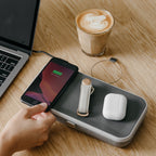 Orbitkey Nest - Desk organiser + Wireless Charger - Storming Gravity