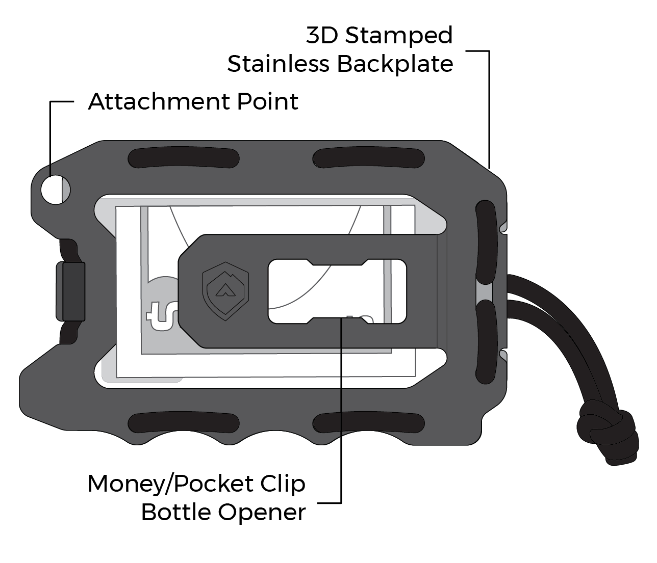 Trayvax Original 2.0 Wallet - Storming Gravity