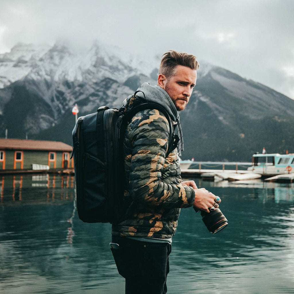 The 35L Camera & 21L Cube Pack: Peter McKinnon X NOMATIC - Storming Gravity