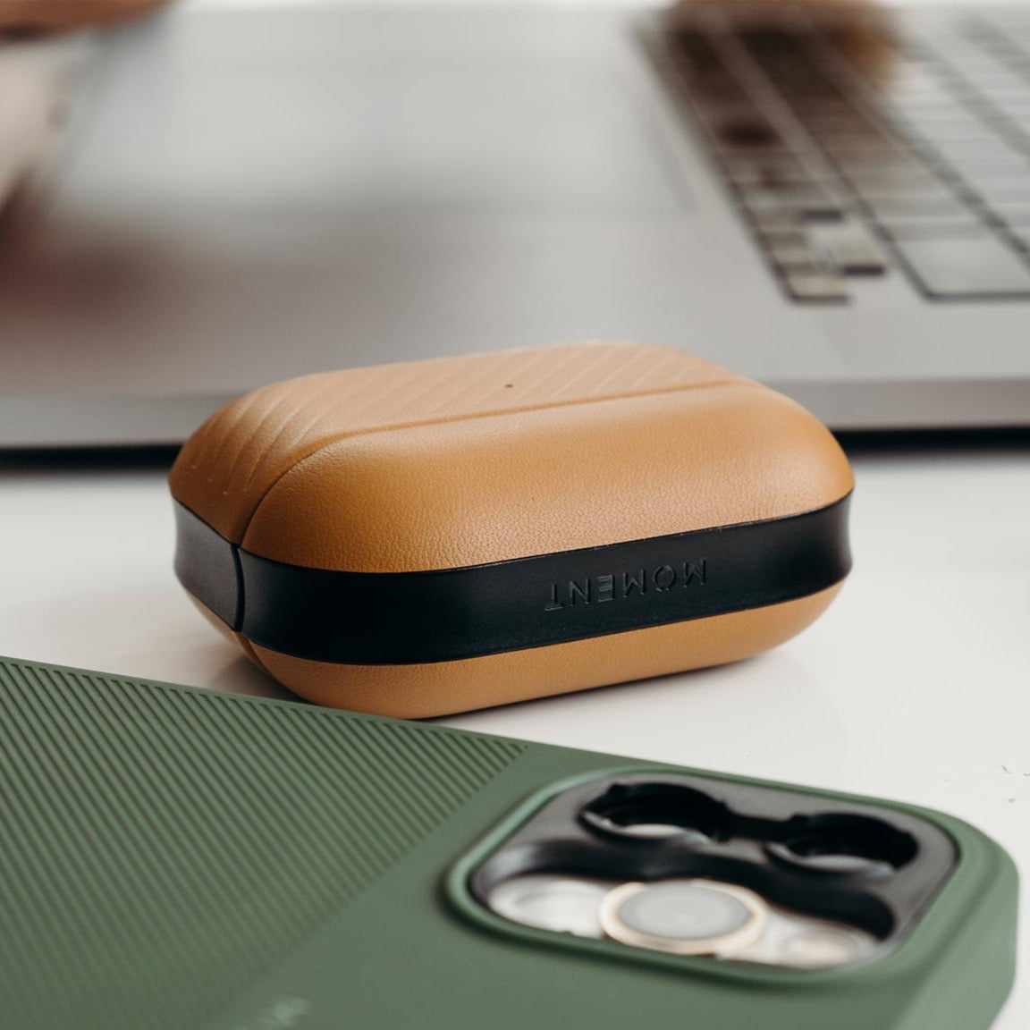 Moment Leather Case for AirPods Pro (2nd Generation) - Storming Gravity