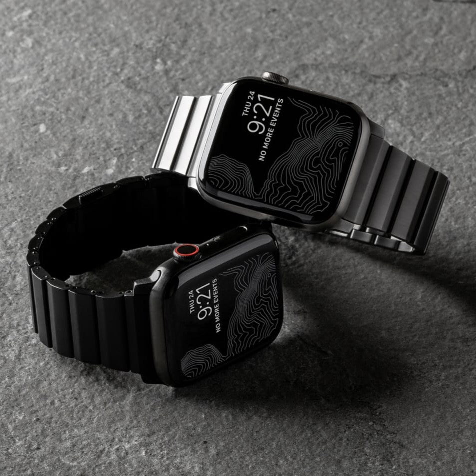 Nomad Titanium Band for Apple Watch - Storming Gravity
