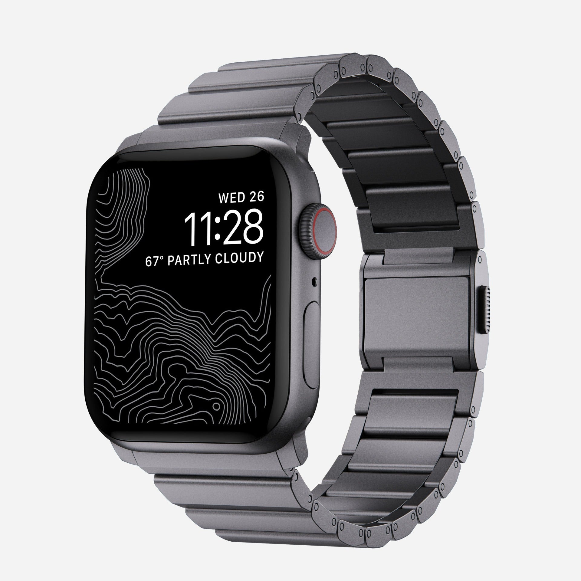 Aluminium band hot sale apple watch