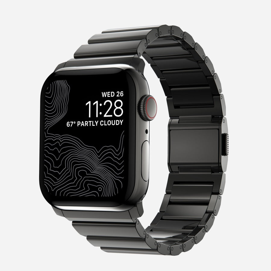 Nomad Steel Band for Apple Watch (V2) - Storming Gravity
