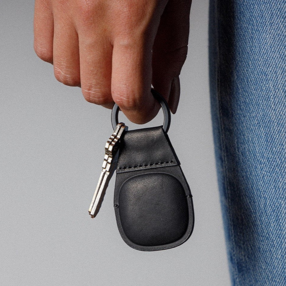 Nomad AirTag Leather Keychain - Storming Gravity
