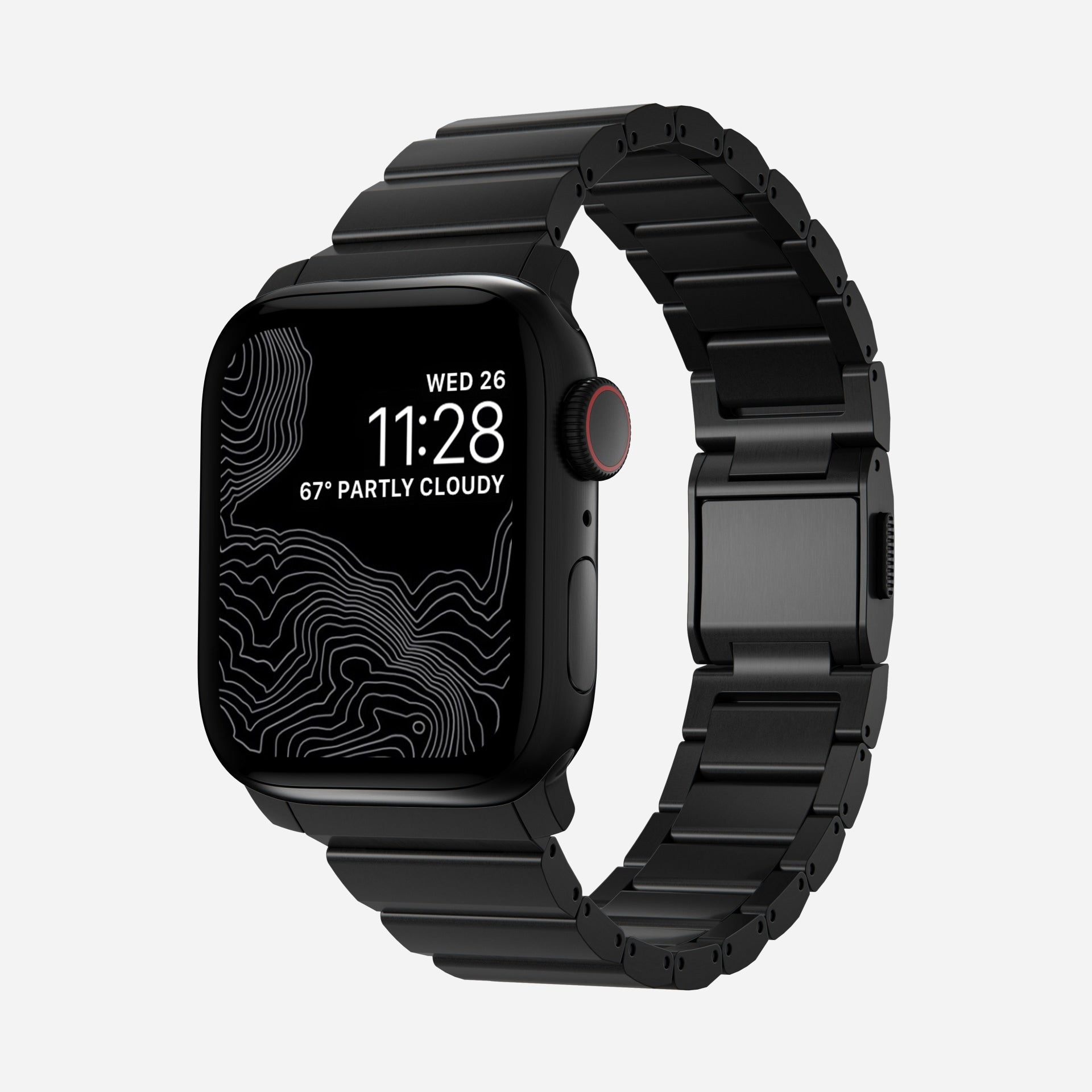 Nomad Titanium Band for Apple Watch - Storming Gravity