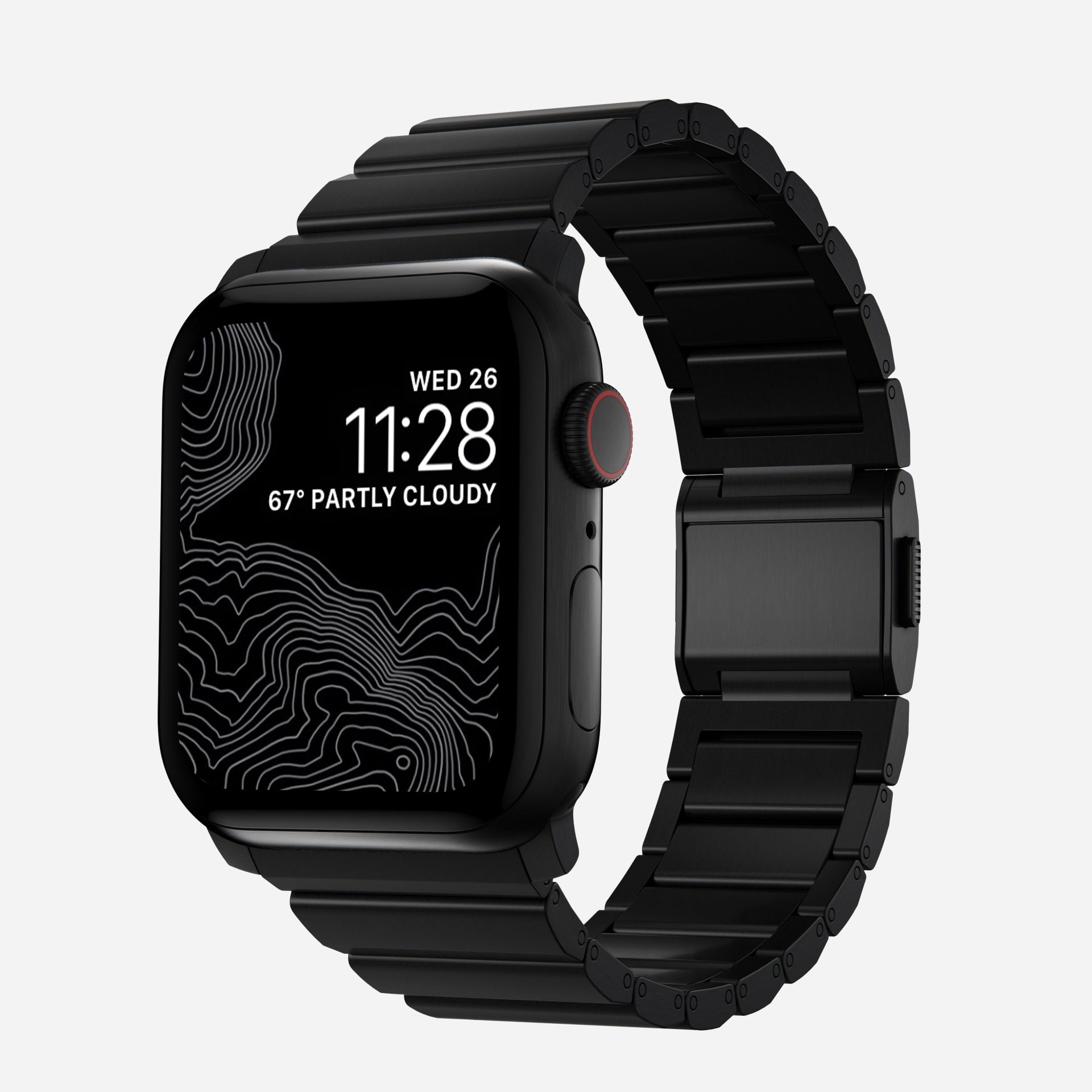 Nomad Titanium Band for Apple Watch - Storming Gravity