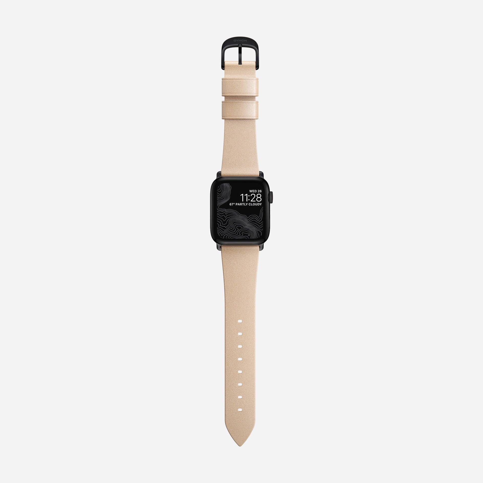 Nomad Modern Slim Strap for Apple Watch - Storming Gravity