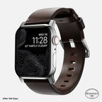 Nomad Modern Leather Apple Watch Band - Storming Gravity