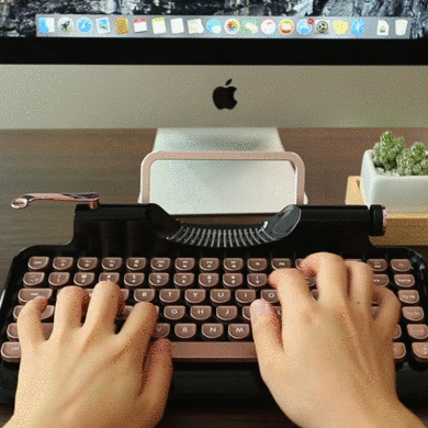 Rymek Retro Dual Mode Mechanical Keyboard - Storming Gravity