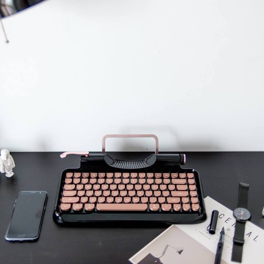 Rymek Retro Dual Mode Mechanical Keyboard - Storming Gravity