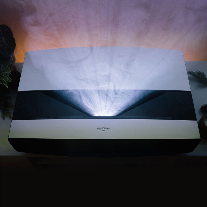 XGIMI Aura 4K Ultra Short Throw 2400 ANSI Lumens Laser Projector